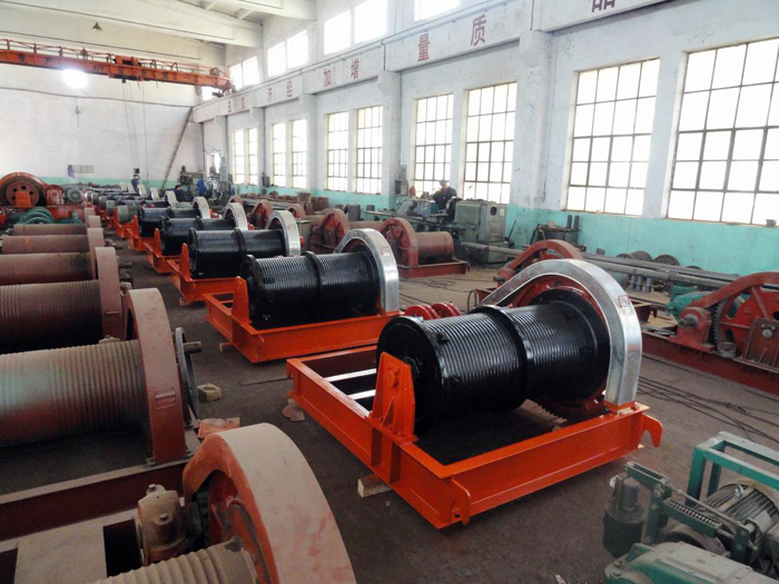  卷揚<strong>啟閉機</strong>車間