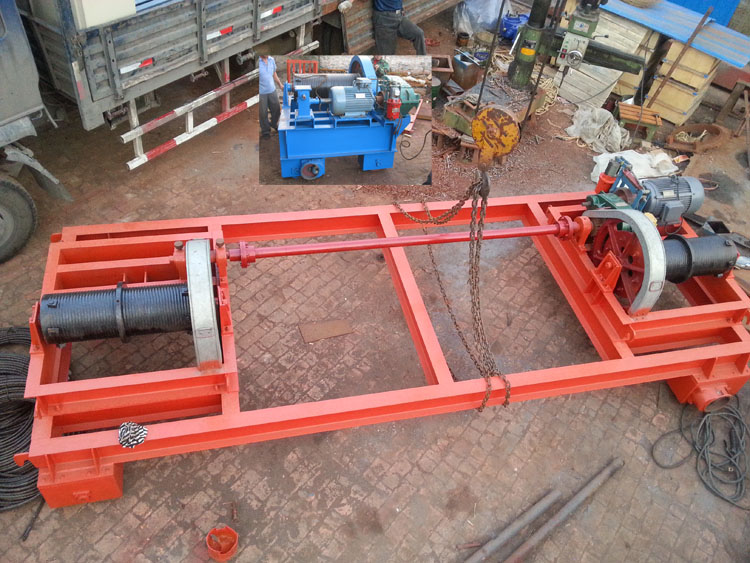 雙吊移動式卷揚啟閉機